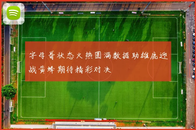 字母哥状态火热圆满数据助雄鹿迎战黄蜂期待精彩对决